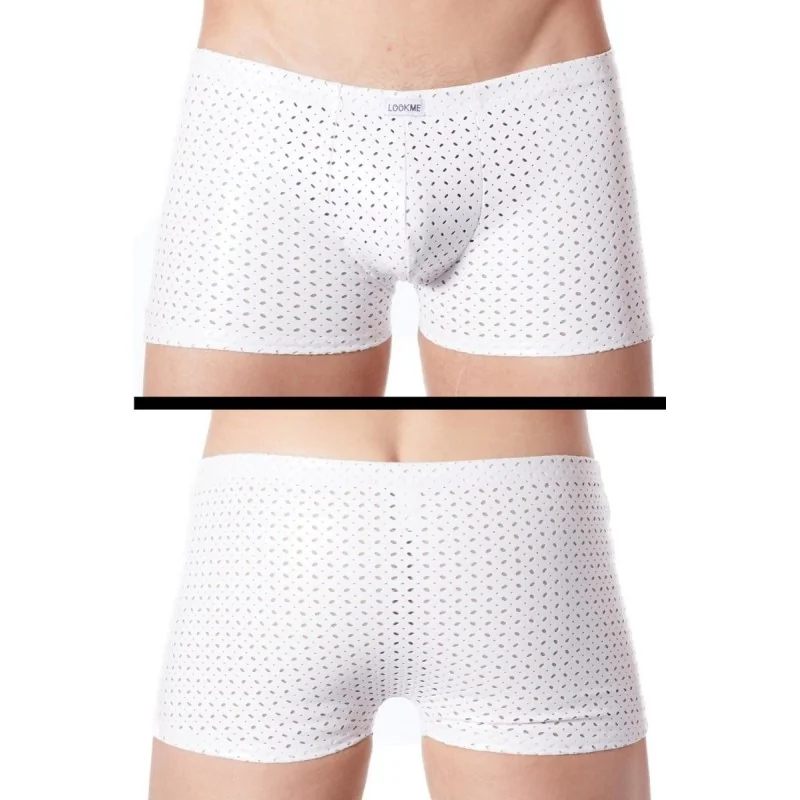 Weiße Herren Boxer Short 811-67 von Look Me kaufen | Fesselliebe