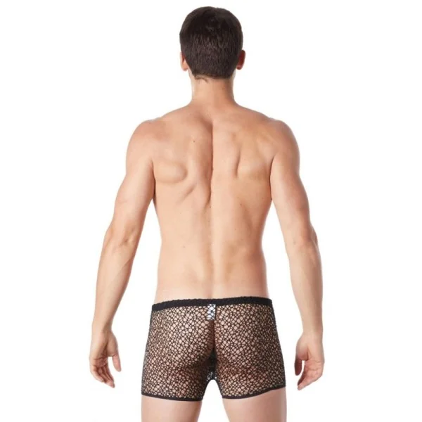 Schwarze Netz Boxer Short Fetish 810-67 von Look Me kaufen | Fesselliebe