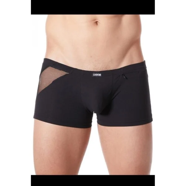 Schwarzer Herren Boxer Shorts 808-67 von Look Me kaufen | Fesselliebe