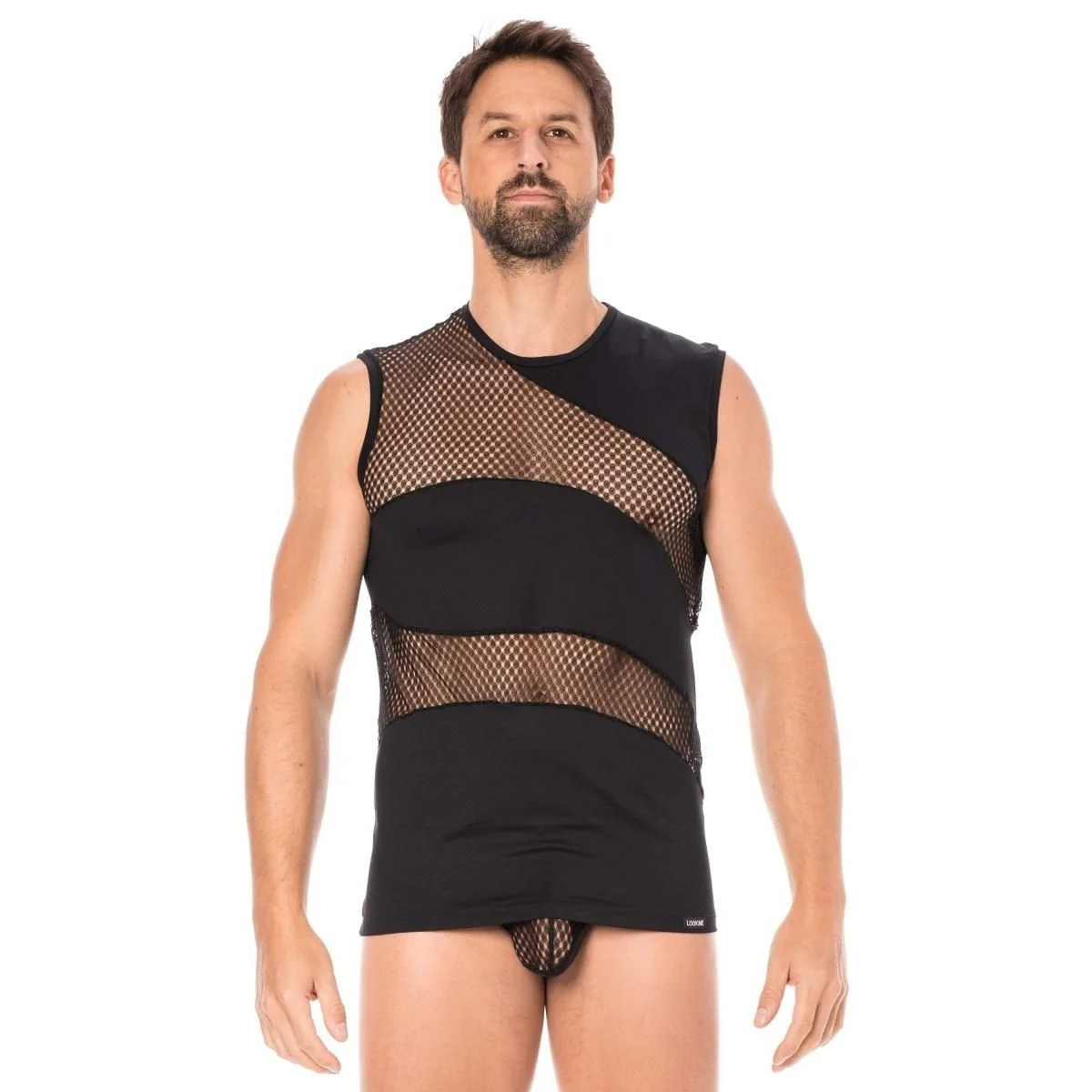 Schwarzes T-Shirt Shade 803-77 von Look Me kaufen | Fesselliebe