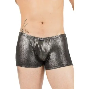 Silberner Herren-Boxer Reptile 60-67 von Look Me kaufen | Fesselliebe