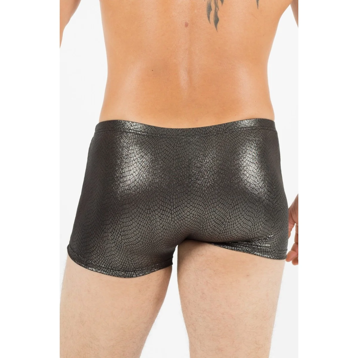 Silberner Herren-Boxer Reptile 60-67 von Look Me kaufen | Fesselliebe