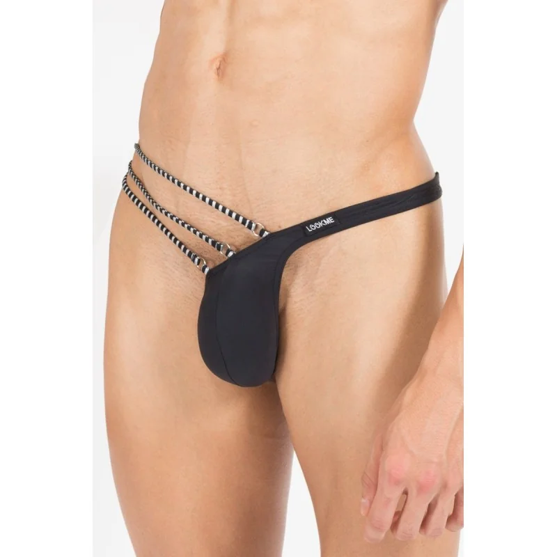 Schwarzer Herren String Alliance von Look Me kaufen | Fesselliebe