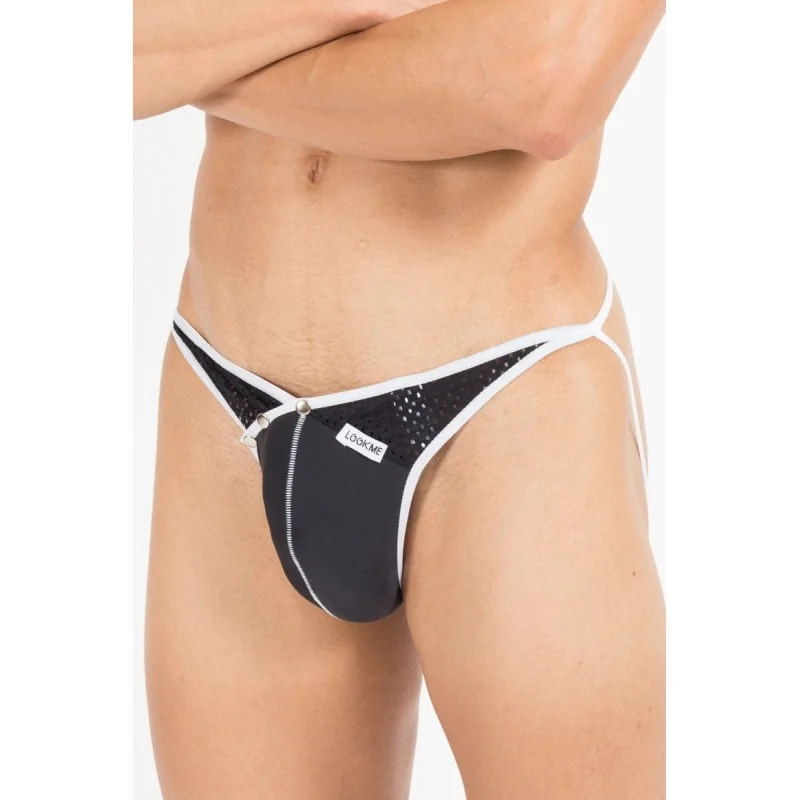 Schwarz/Weißer Jock Mixing 43-27 von Look Me kaufen | Fesselliebe