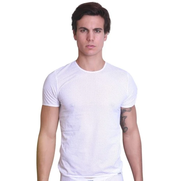 Weißes T-Shirt The Shadow von Look Me kaufen | Fesselliebe