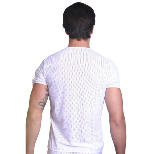 Weißes T-Shirt The Shadow von Look Me kaufen | Fesselliebe