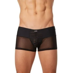 SCHWARZE HERREN BOXER SHORT 2906-67 VON LOOK ME