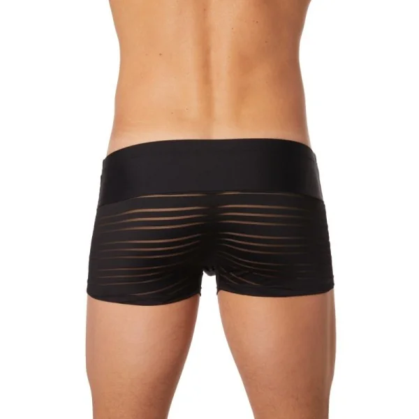SCHWARZE HERREN BOXER SHORT 2906-67 VON LOOK ME