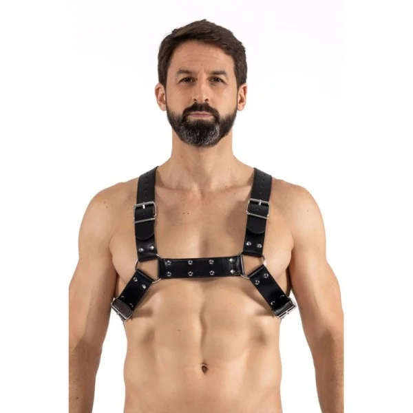 Schwarzer Schulter-Harness Lm275017blk von Look Me kaufen | Fesselliebe