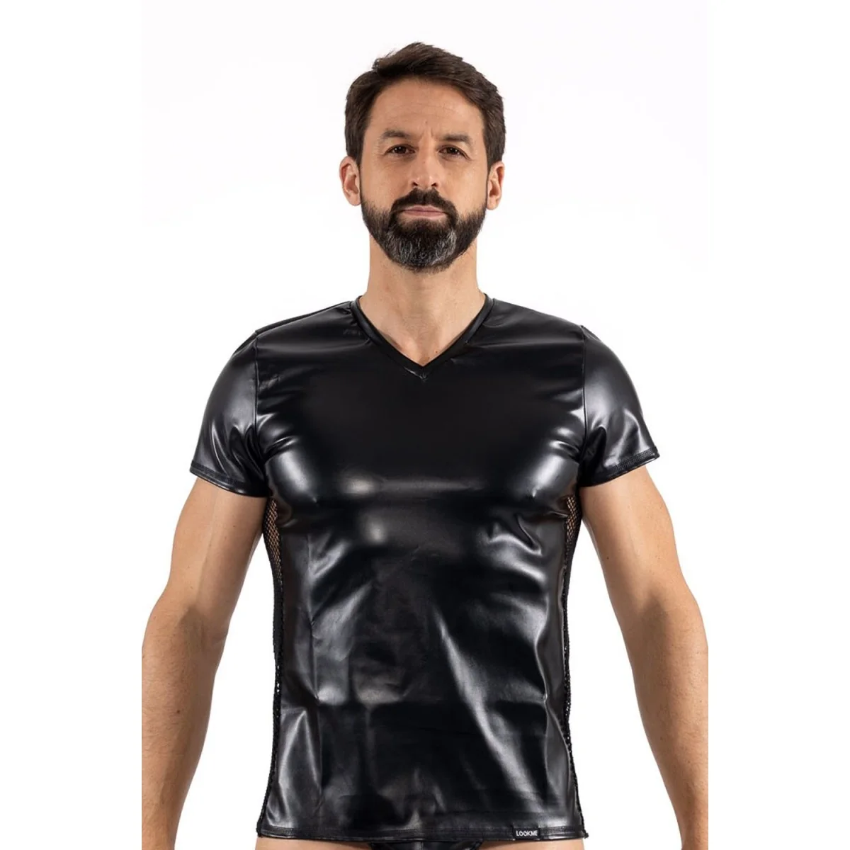 Schwarzes Herren T-Shirt 2401-81 von Look Me kaufen | Fesselliebe