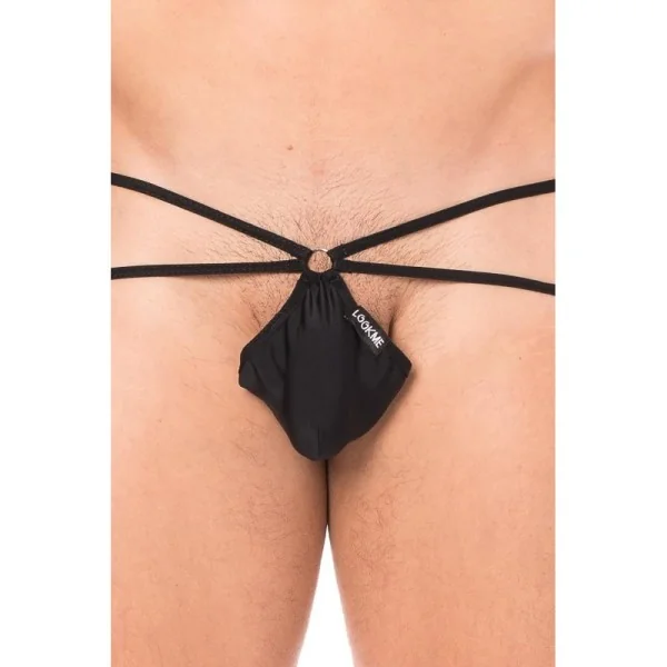 Schwarzer Mini String 2099-02 von Look Me kaufen | Fesselliebe