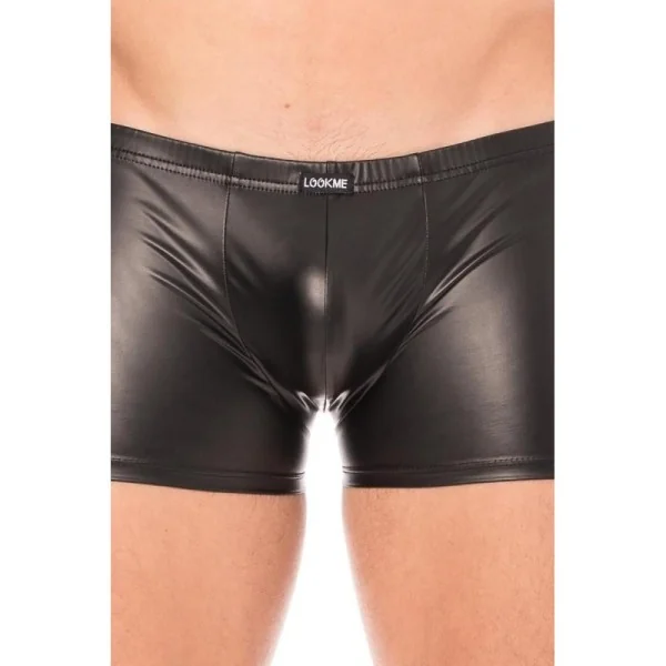 Schwarze Wetlook-Boxer 2008-67 von Look Me kaufen | Fesselliebe