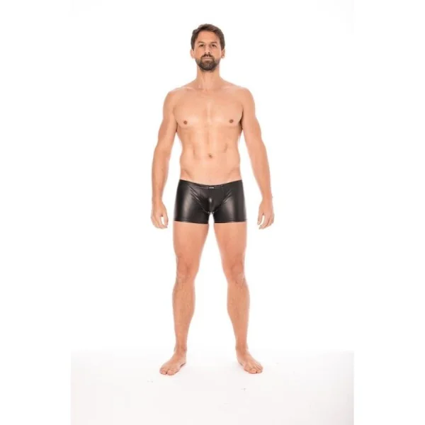 Schwarze Wetlook-Boxer 2008-67 von Look Me kaufen | Fesselliebe