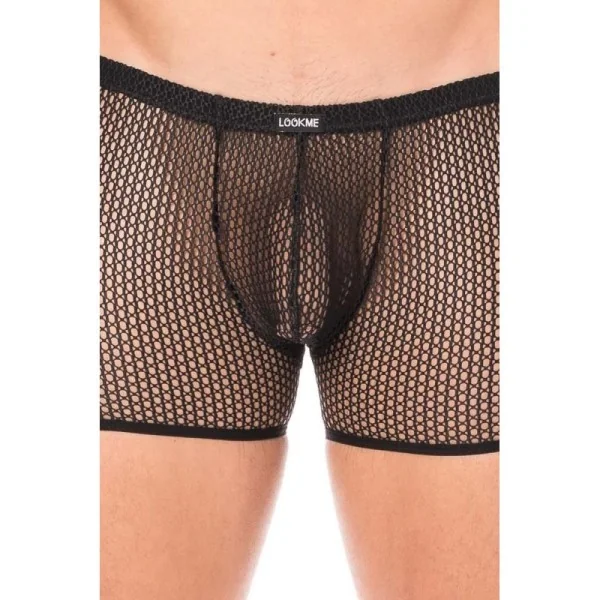 Schwarze Netz Boxer Short 2007-67 von Look Me kaufen | Fesselliebe