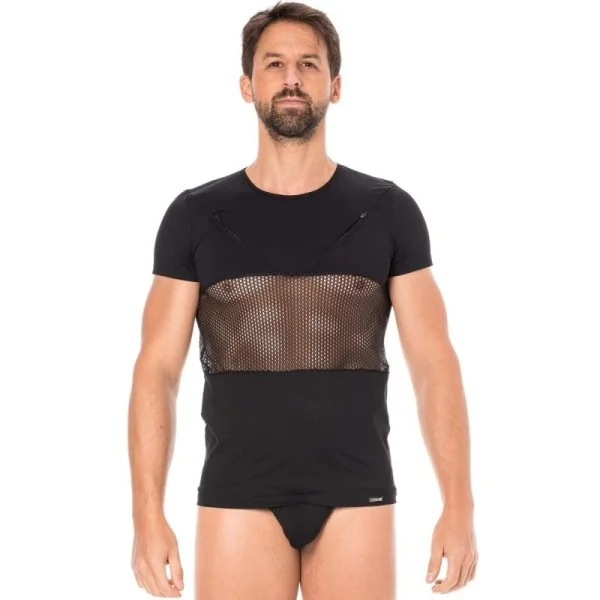 Herren T-Shirt 2004-81 Schwarz von Look Me kaufen | Fesselliebe