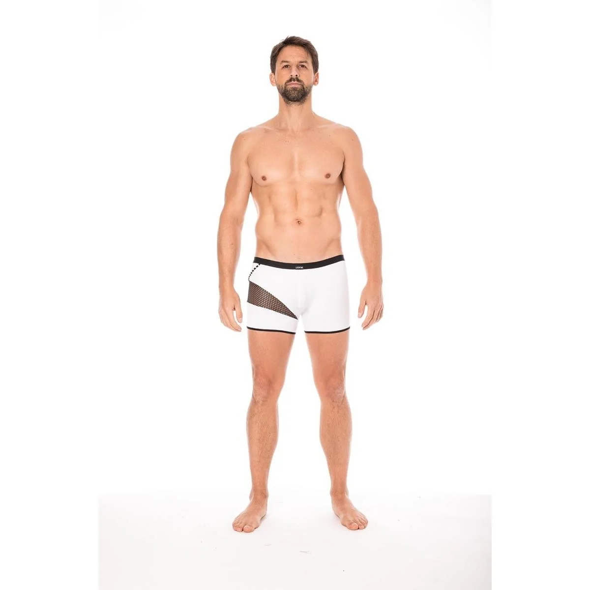 Herren Boxer Short 2004-67 Weiß von Look Me kaufen | Fesselliebe