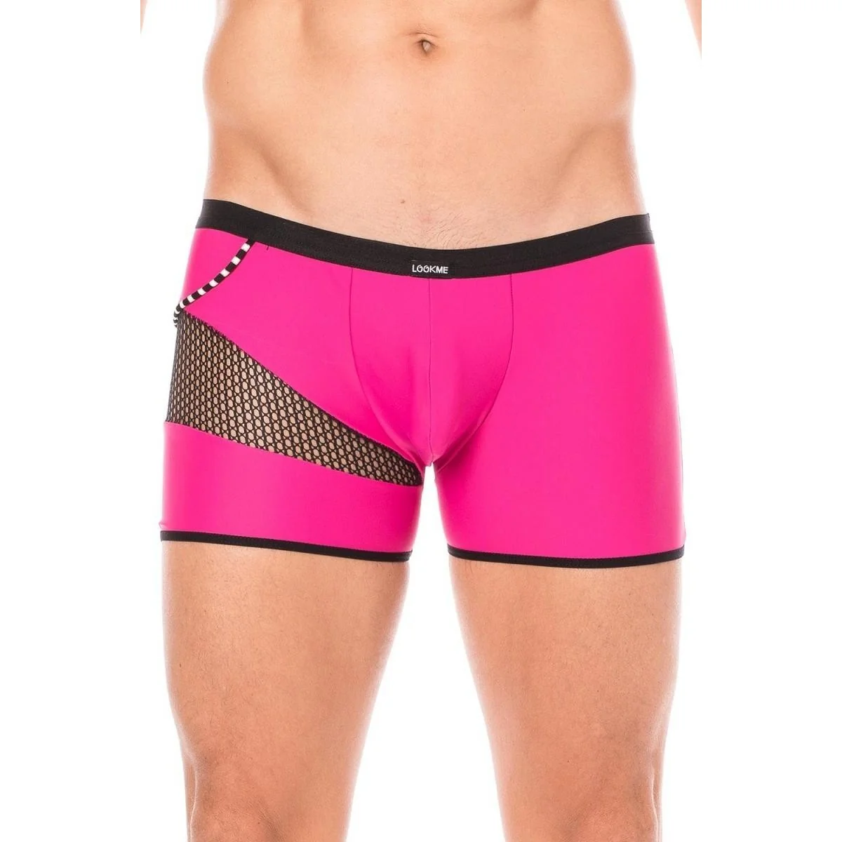 Herren Boxer Short 2004-67 Magenta von Look Me kaufen | Fesselliebe
