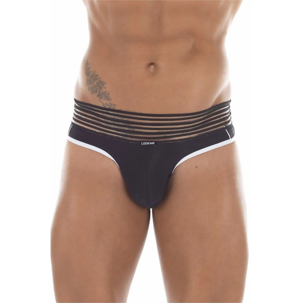 Schwarzer String-Tanga Idol 15-57 von Look Me kaufen | Fesselliebe