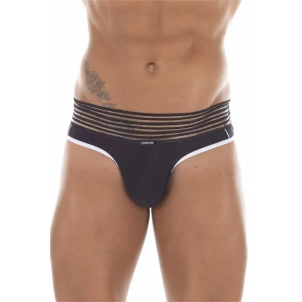 Schwarzer String-Tanga Idol 15-57 von Look Me kaufen | Fesselliebe