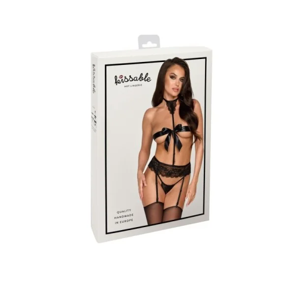 KISS244 4-teiliges Set aus Spitze kaufen | Fesselliebe