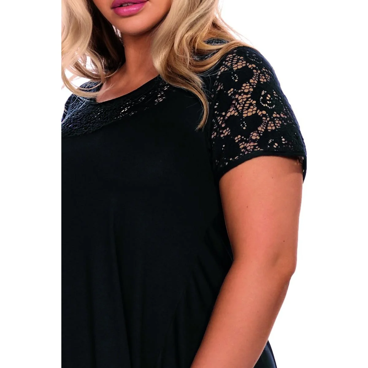 Schwarzes Nachtkleid H182210 von Hamana kaufen | Fesselliebe