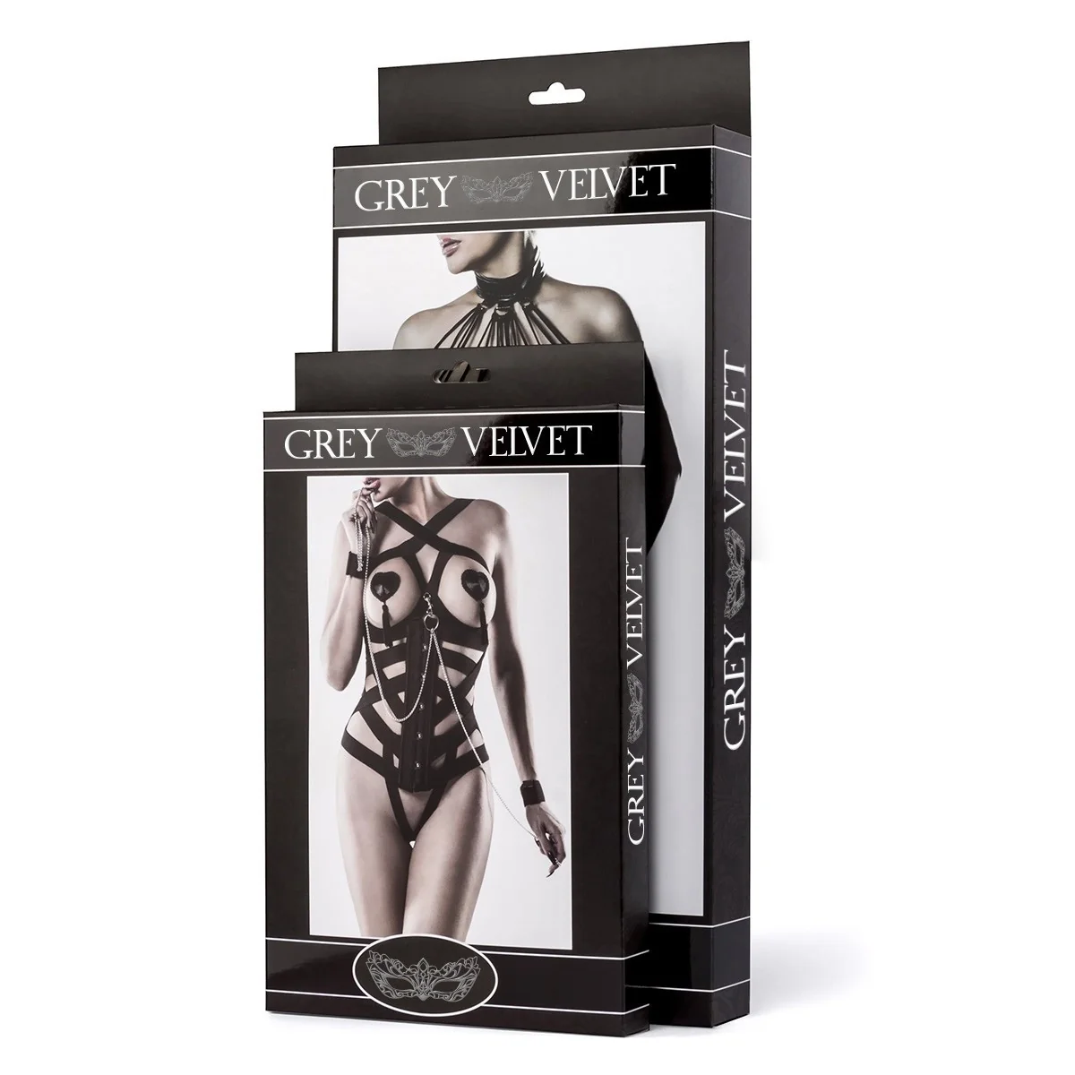 7-Teiliges Ketten-Bh-Set 14504 von Grey Velvet kaufen | Fesselliebe