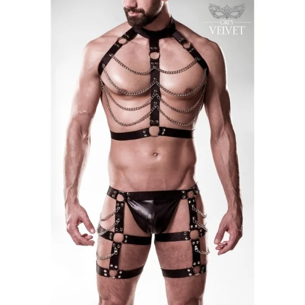 3-Teilges Herren Set 20052 von Grey Velvet kaufen | Fesselliebe