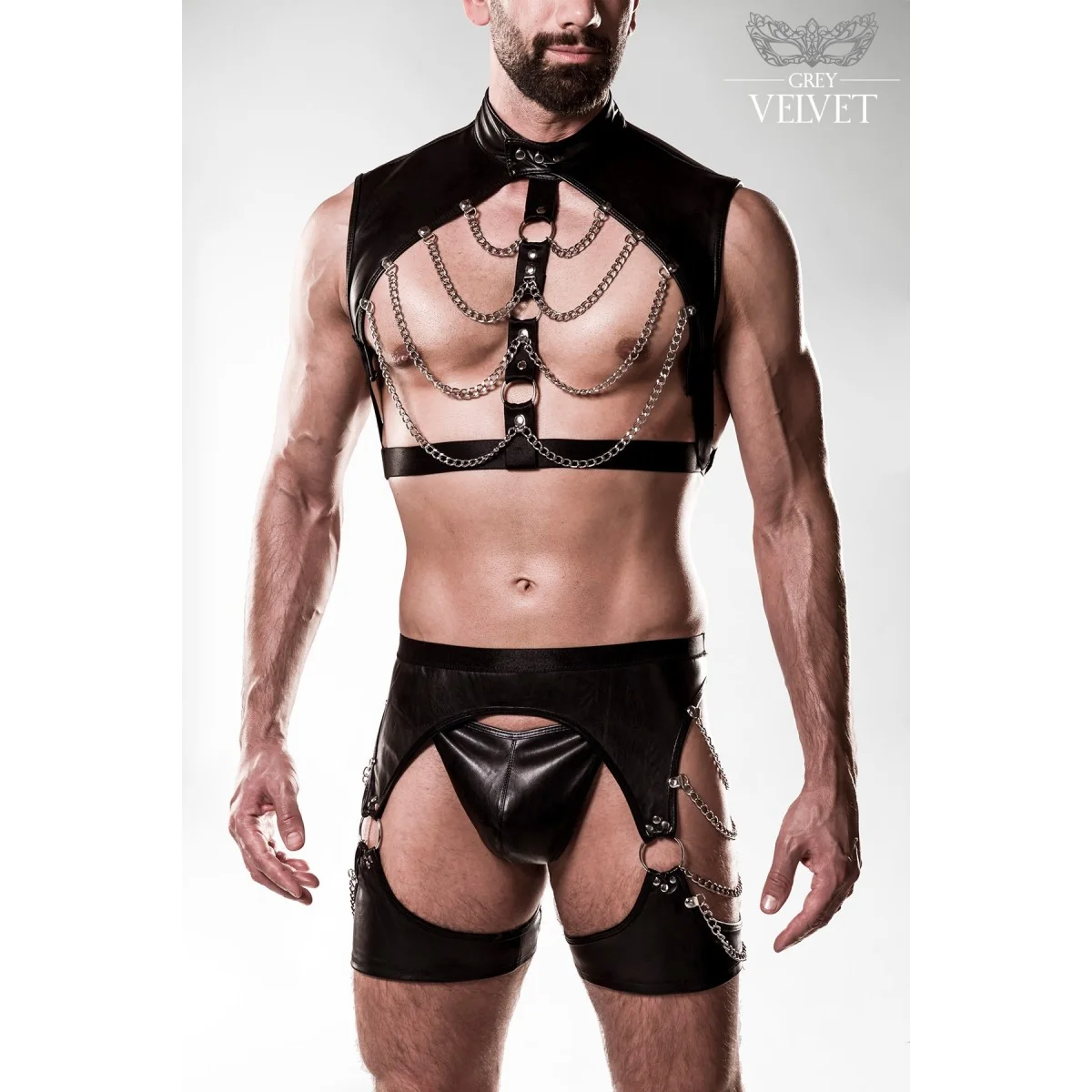 3-Teilges Herren Set 20051 von Grey Velvet kaufen | Fesselliebe