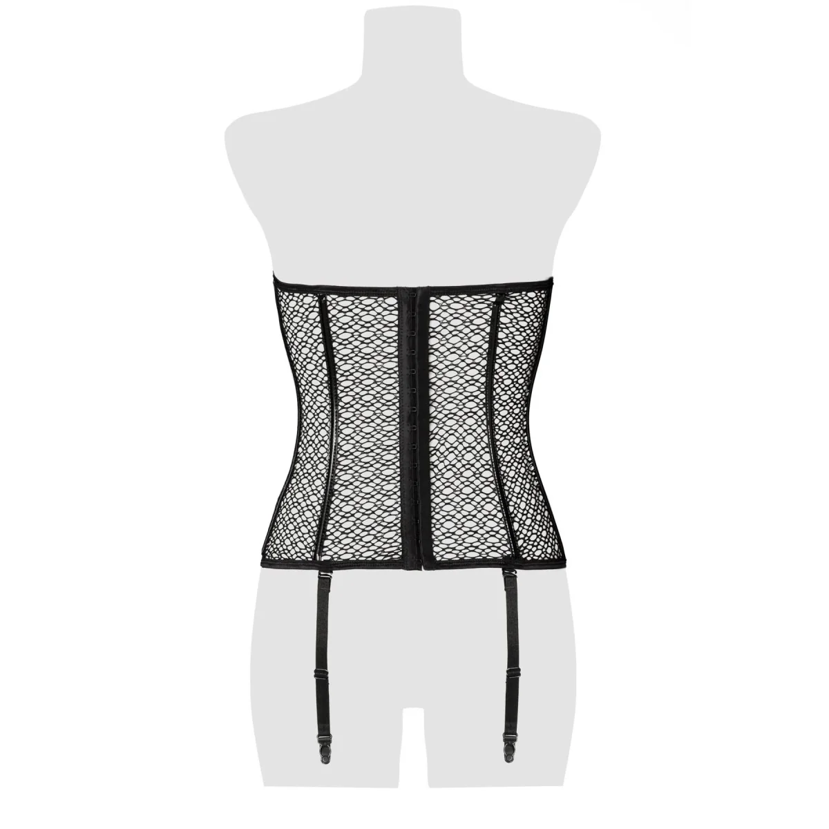 Schwarze Corsage 20001 von Grey Velvet kaufen | Fesselliebe