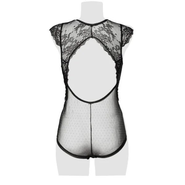 Schwarzer Spitzen Body 15302 von Grey Velvet kaufen | Fesselliebe