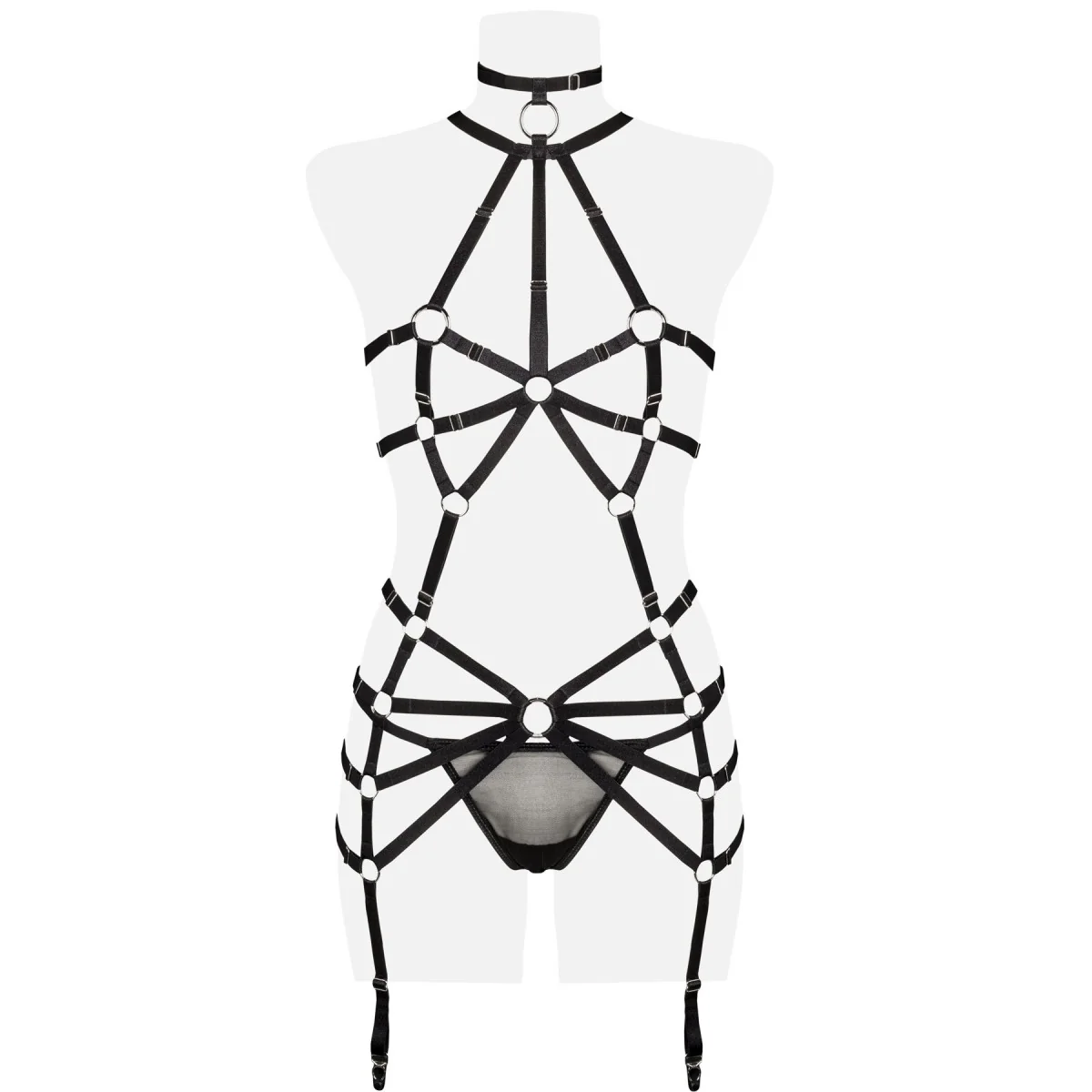 2-Teiliges Harness Set 15233 von Grey Velvet kaufen | Fesselliebe