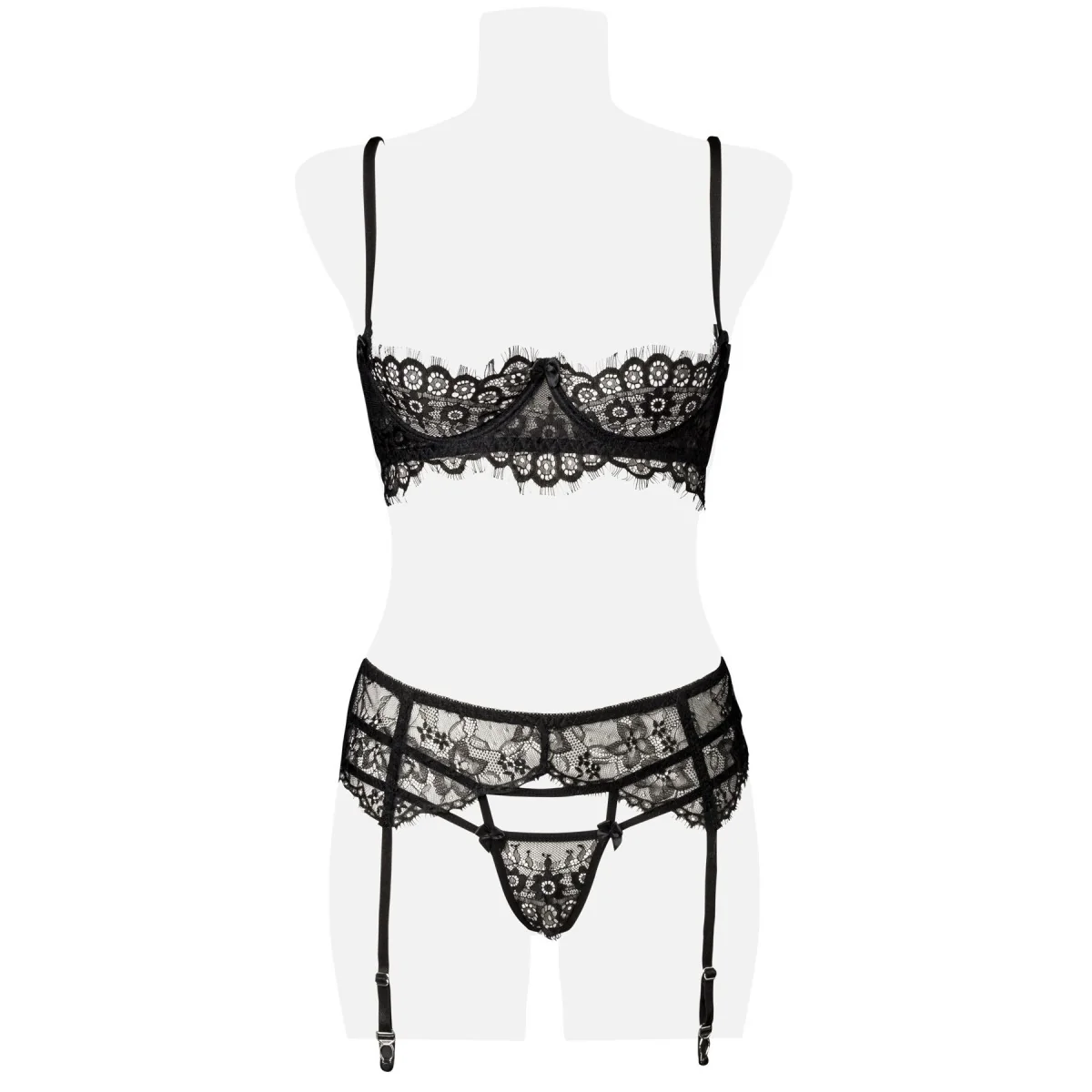 5-Teiliges Straps-Bh-Set 15128 von Grey Velvet kaufen | Fesselliebe