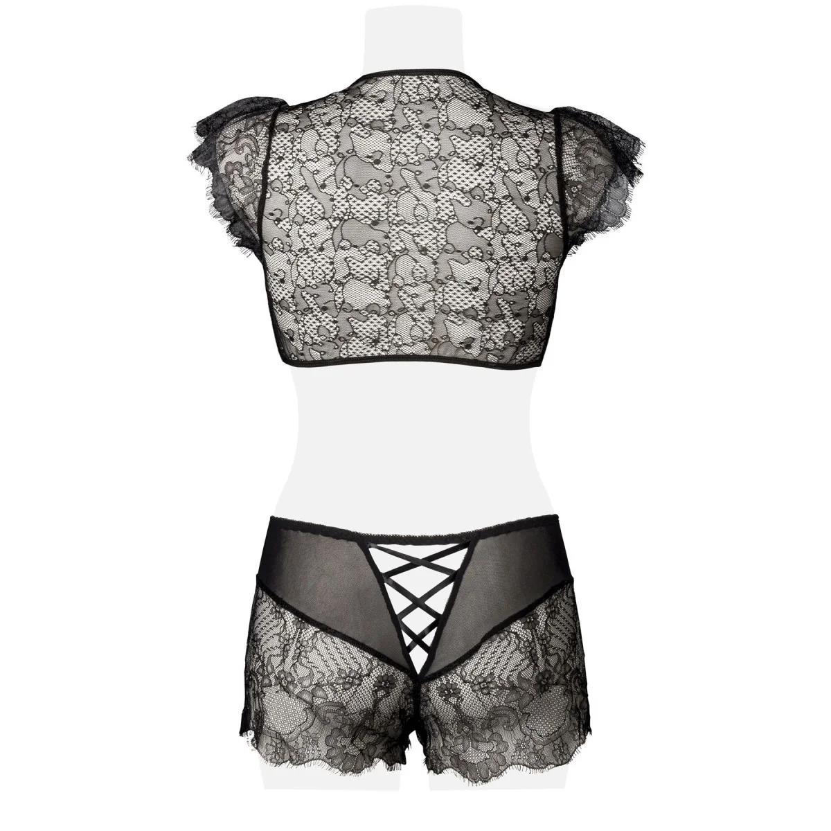 2-Teiliges Spitzencami-Set 15127 von Grey Velvet kaufen | Fesselliebe