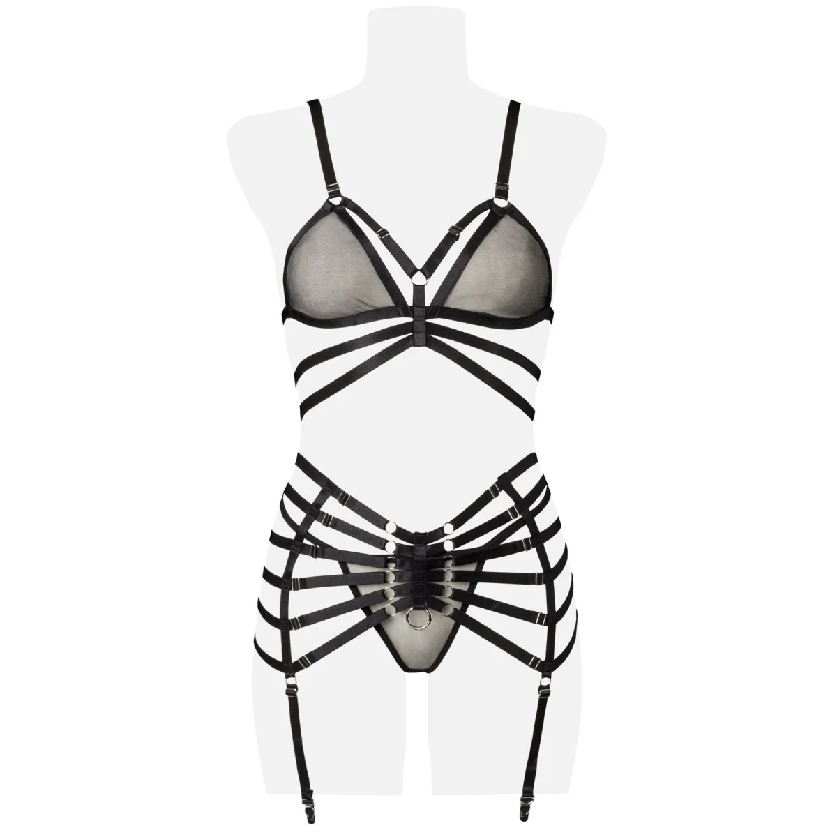 4-Teiliges Straps-Bandage-Set 15124 von Grey Velvet kaufen | Fesselliebe