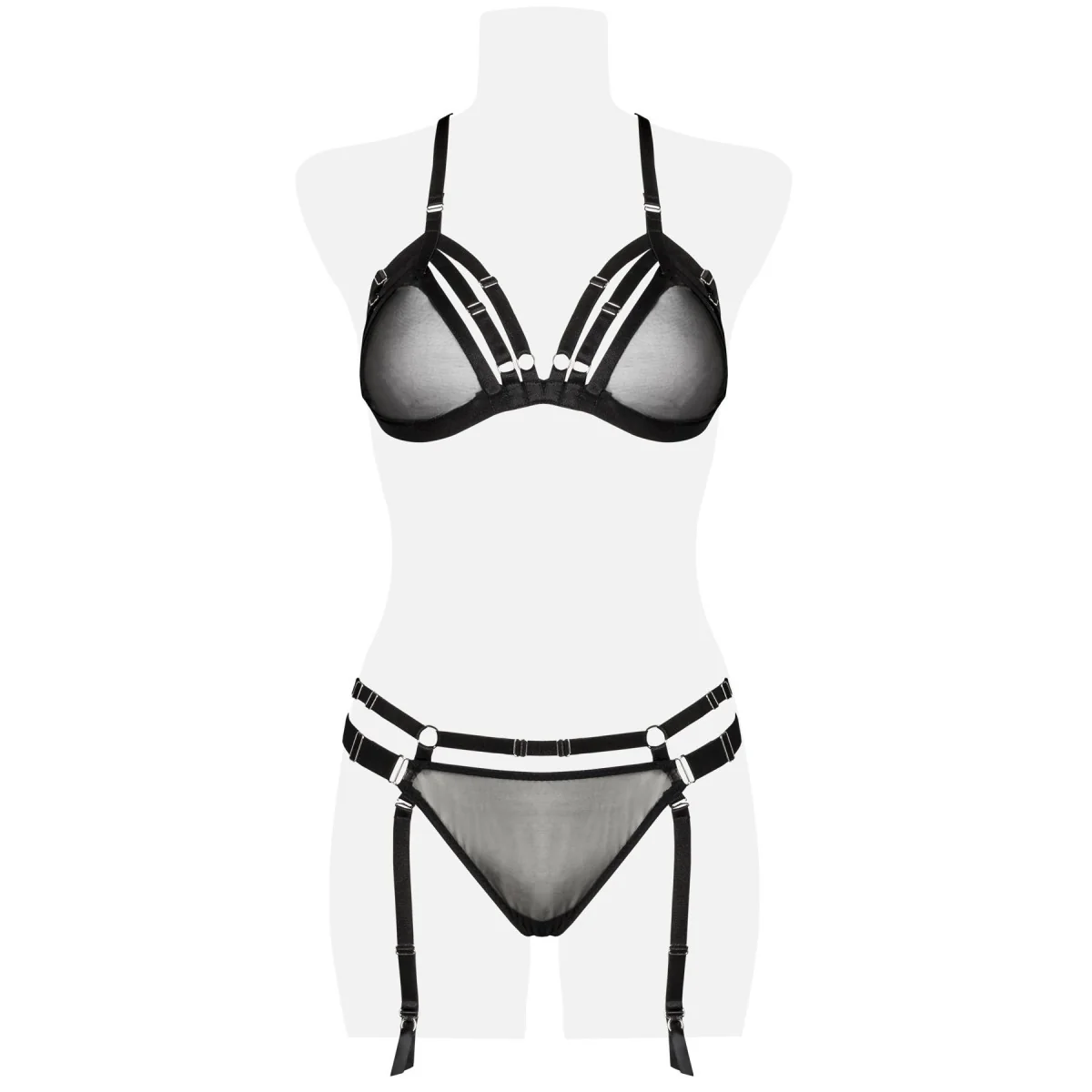 2-Teiliges Straps-Bandage-Set 15123 von Grey Velvet kaufen | Fesselliebe