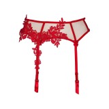 Strumpfgürtel Rot V-8862 von Axami | Fesselliebe.de
