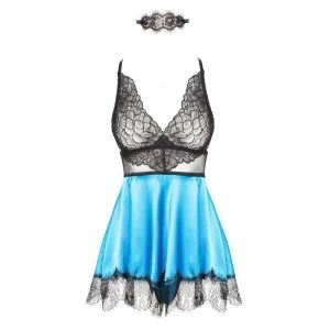 Eve Chemise Türkis von Beauty Night Fashion