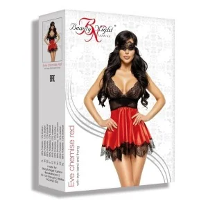 Eve Chemise Rot von Beauty Night Fashion