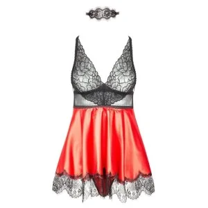 Eve Chemise Rot von Beauty Night Fashion