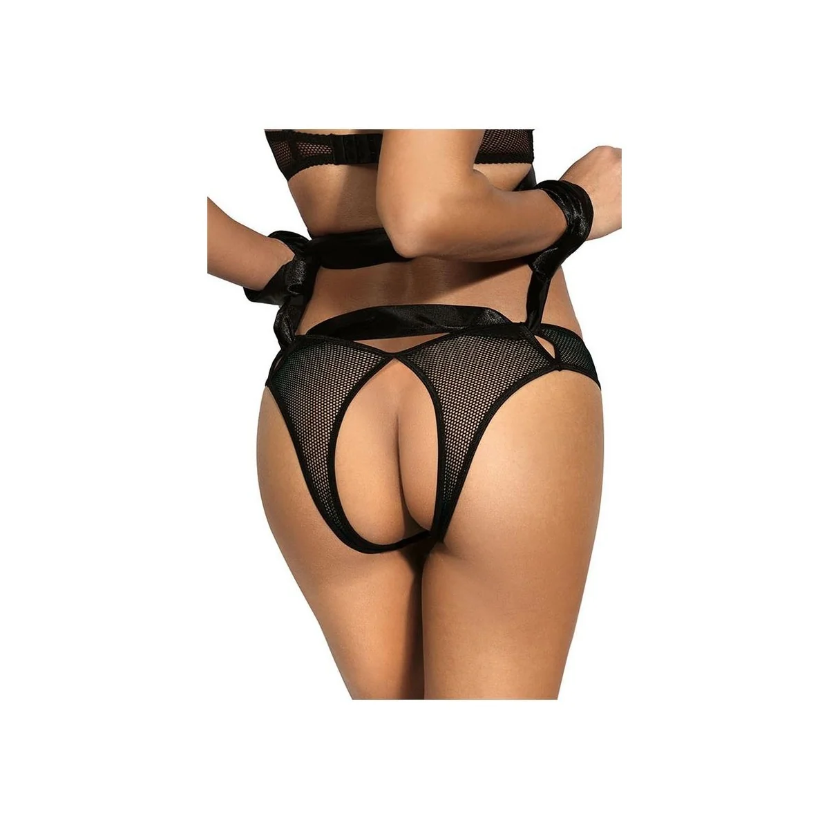 Panty schwarz V-8895 von Axami kaufen | Fesselliebe