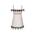Babydoll & String Beige V-8919 von Axami