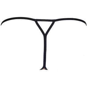 Babydoll & String Beige V-8919 von Axami