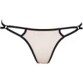 String Beige-Schwarz V-8848 von Axami