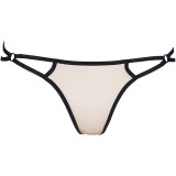 String Beige-Schwarz V-8848 von Axami | Fesselliebe.de