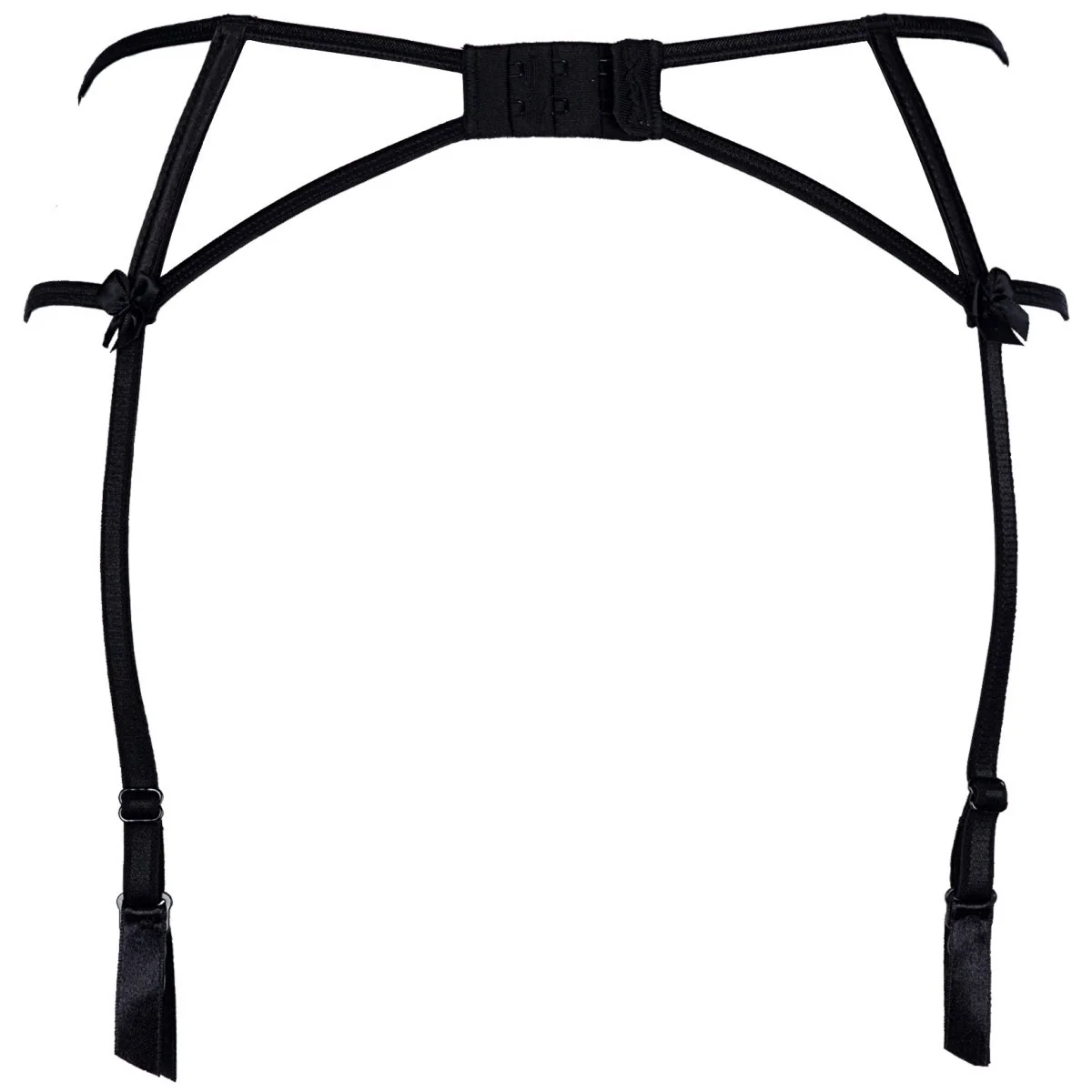 Strumpfgürtel Beige-Schwarz V-8842 von Axami | Fesselliebe.de