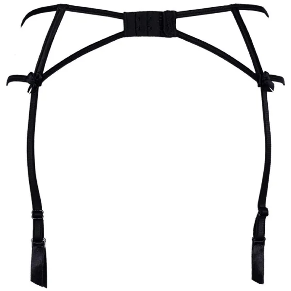 Strumpfgürtel Beige-Schwarz V-8842 von Axami | Fesselliebe.de