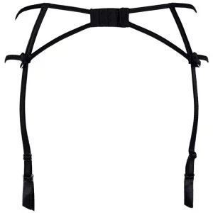 Strumpfgürtel Beige-Schwarz V-8842 von Axami