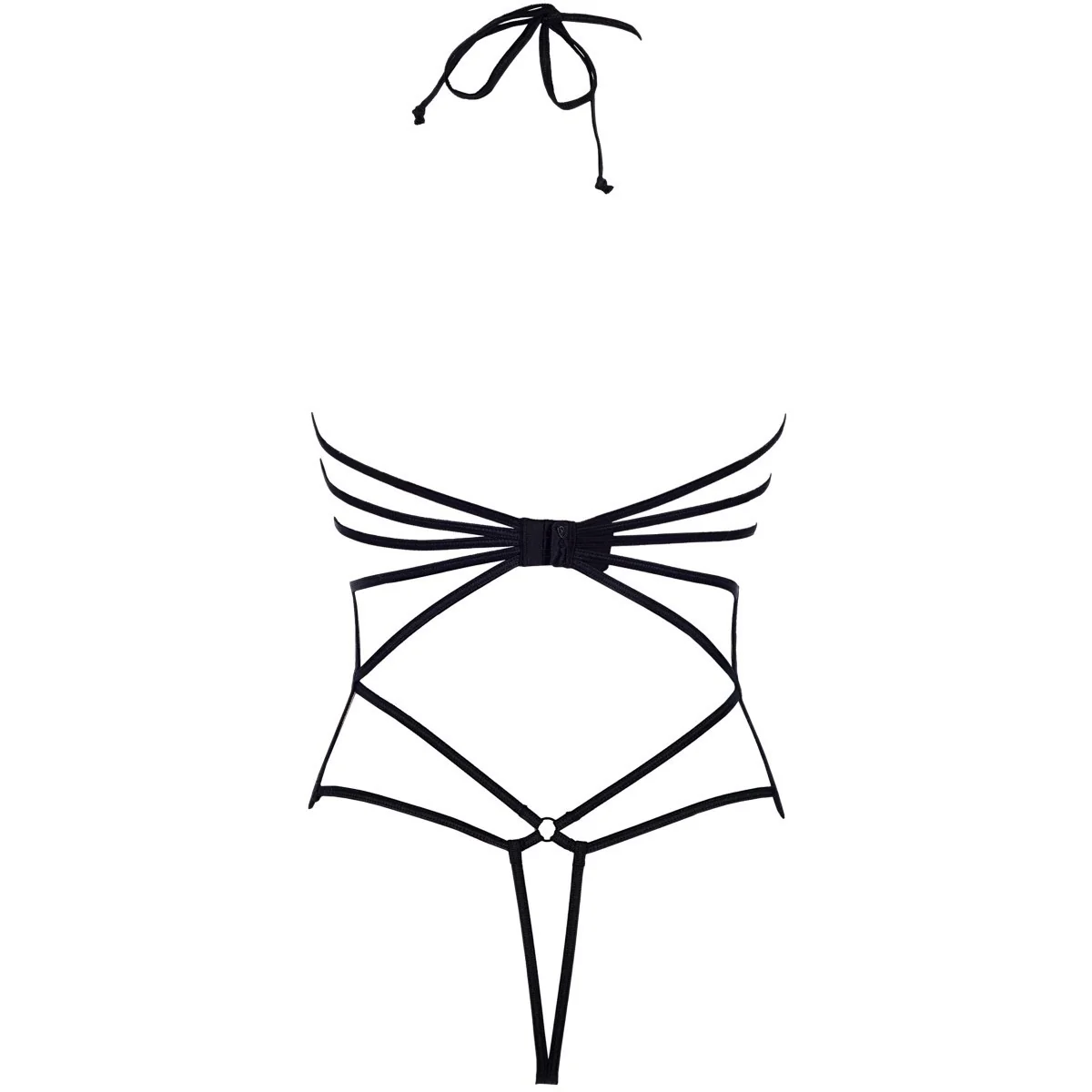 Body beige-schwarz V-8910 von Axami kaufen | Fesselliebe