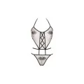 Body Beige-Schwarz V-8870 von Axami