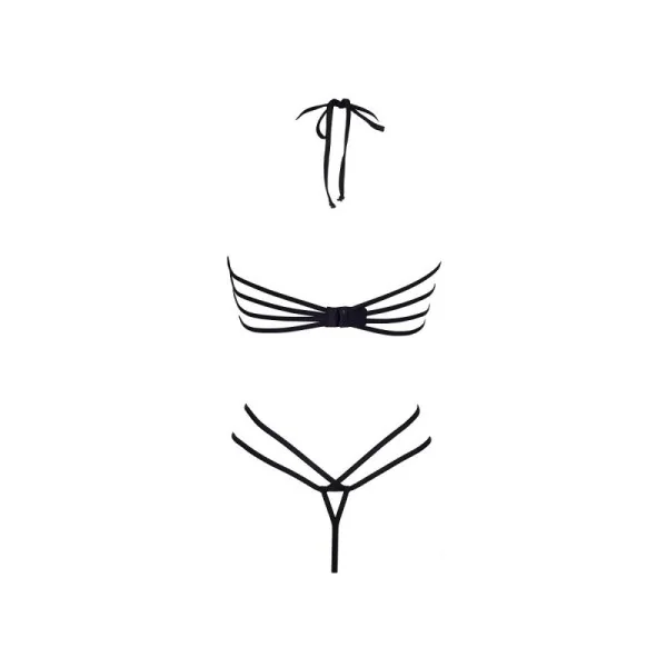 Body beige-schwarz V-8870 von Axami kaufen | Fesselliebe